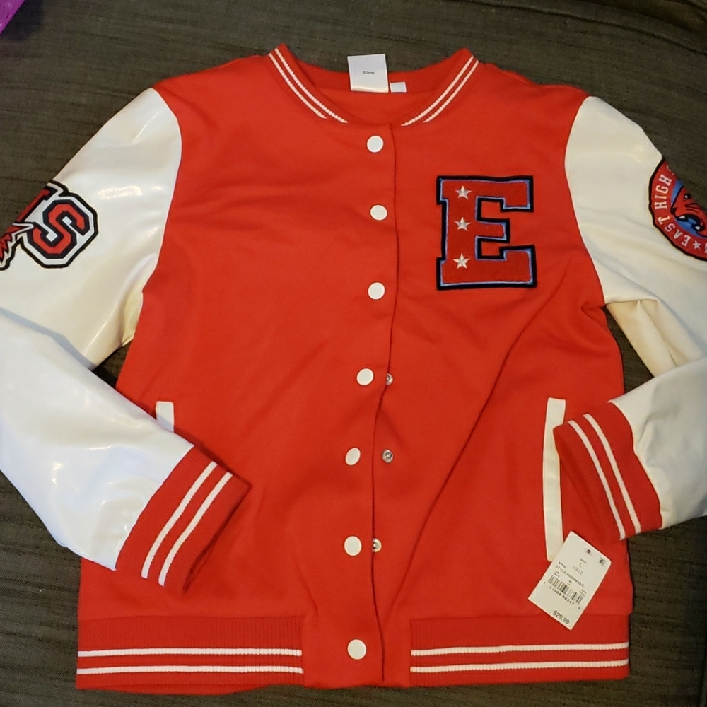 Kids high school musical wildcats letterman jacket